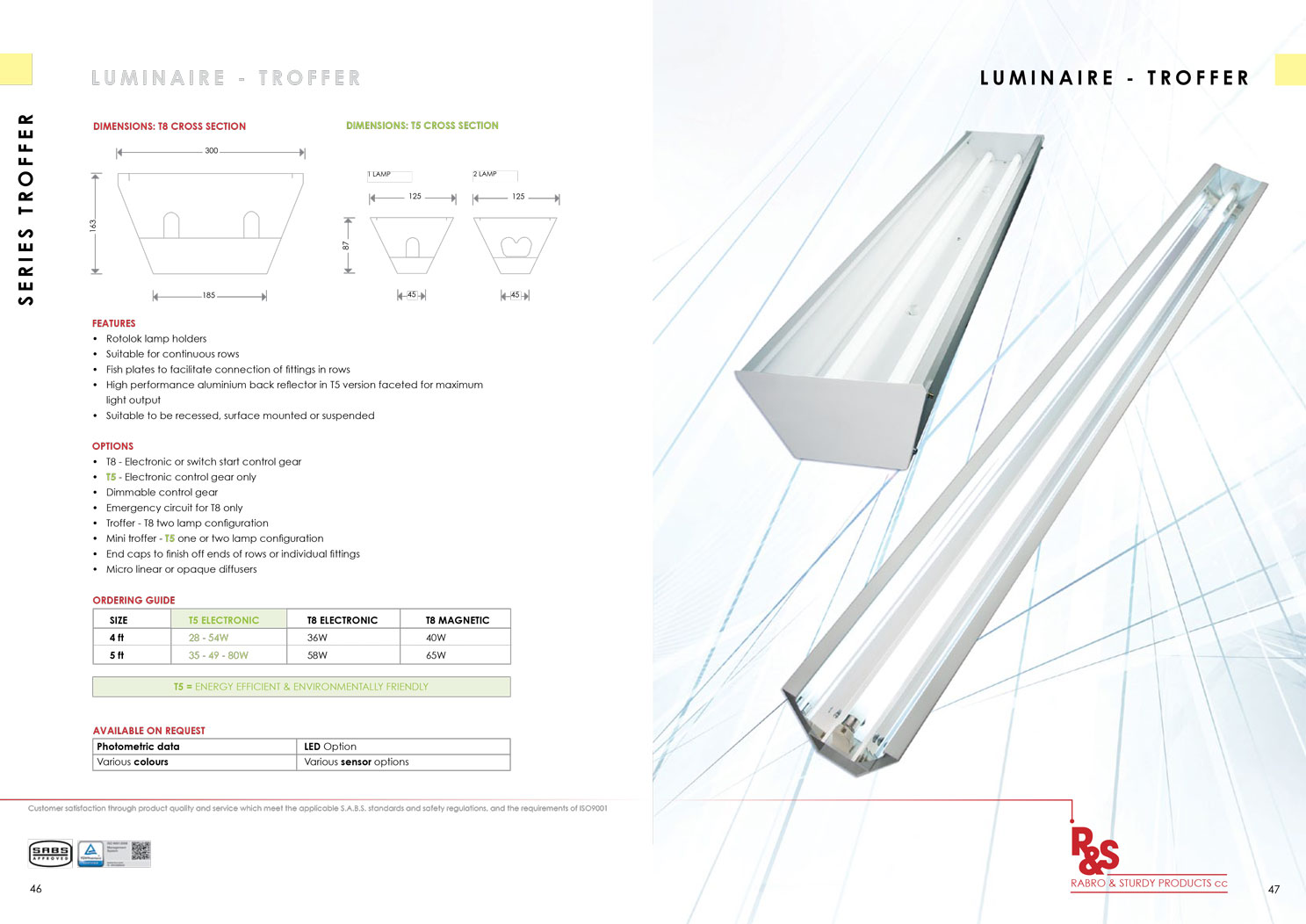 CHANNEL - SLIM RECTANGULAR: